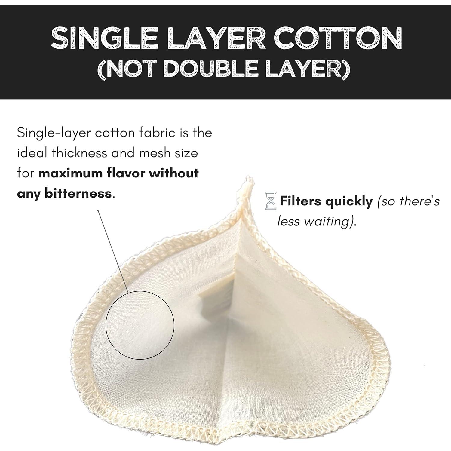 Filtros de Café Reutilizables Doppeltree Hario V60 01 - 2 Piezas