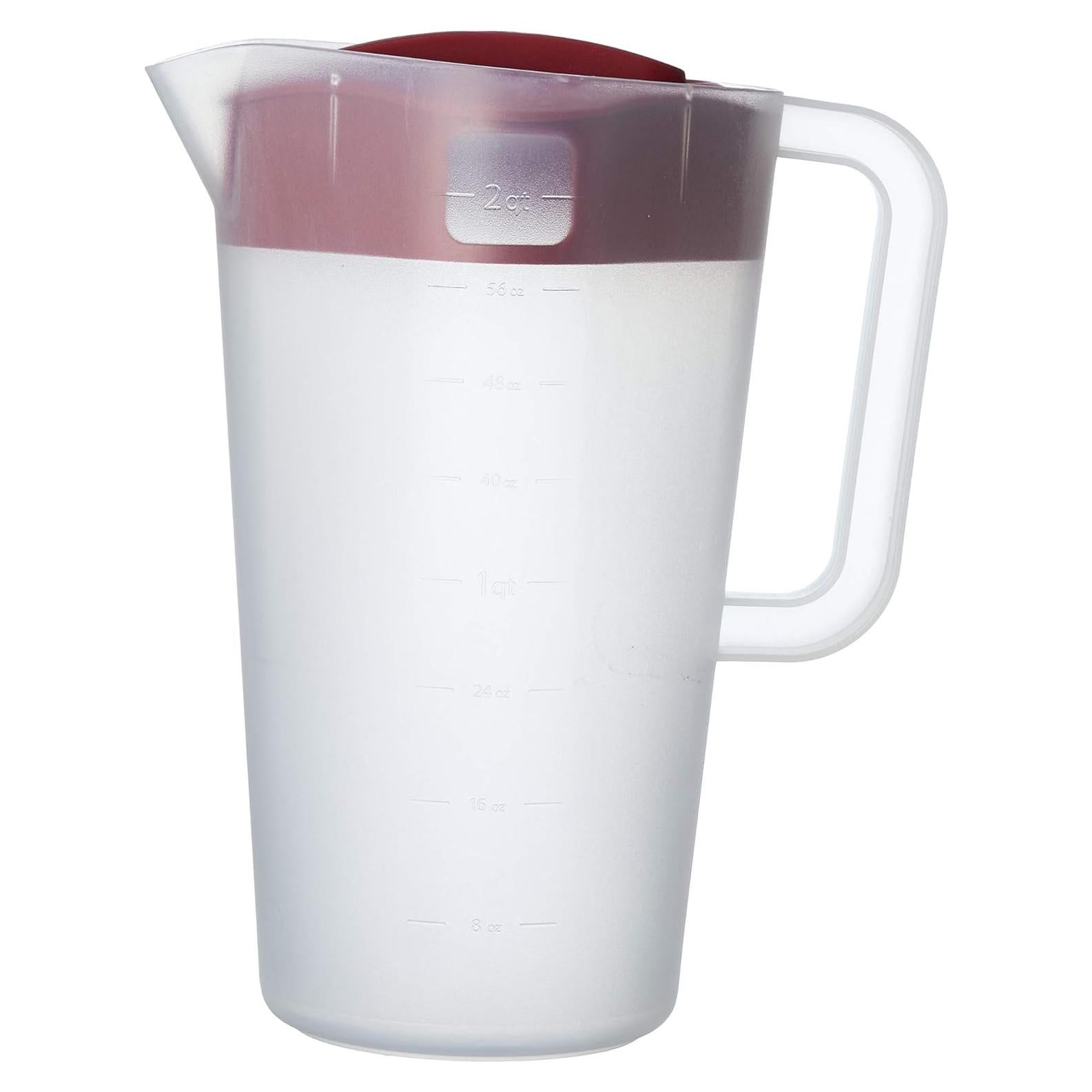 Jarra de Plástico GoodCook 1/2 Galón con Tapa Colador