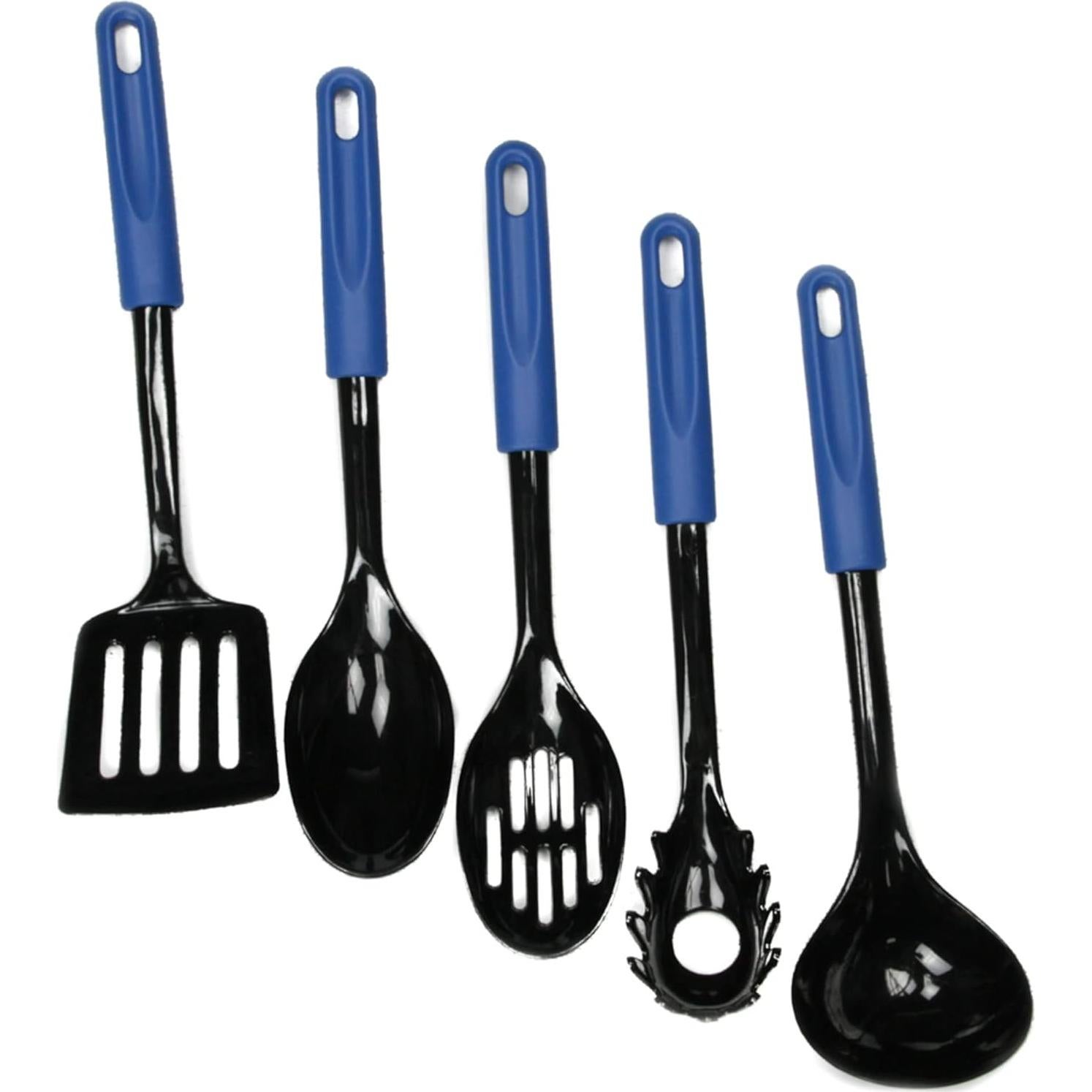 Espátula de Nylon Chef Craft 29.2 cm Azul/Negro Resistente