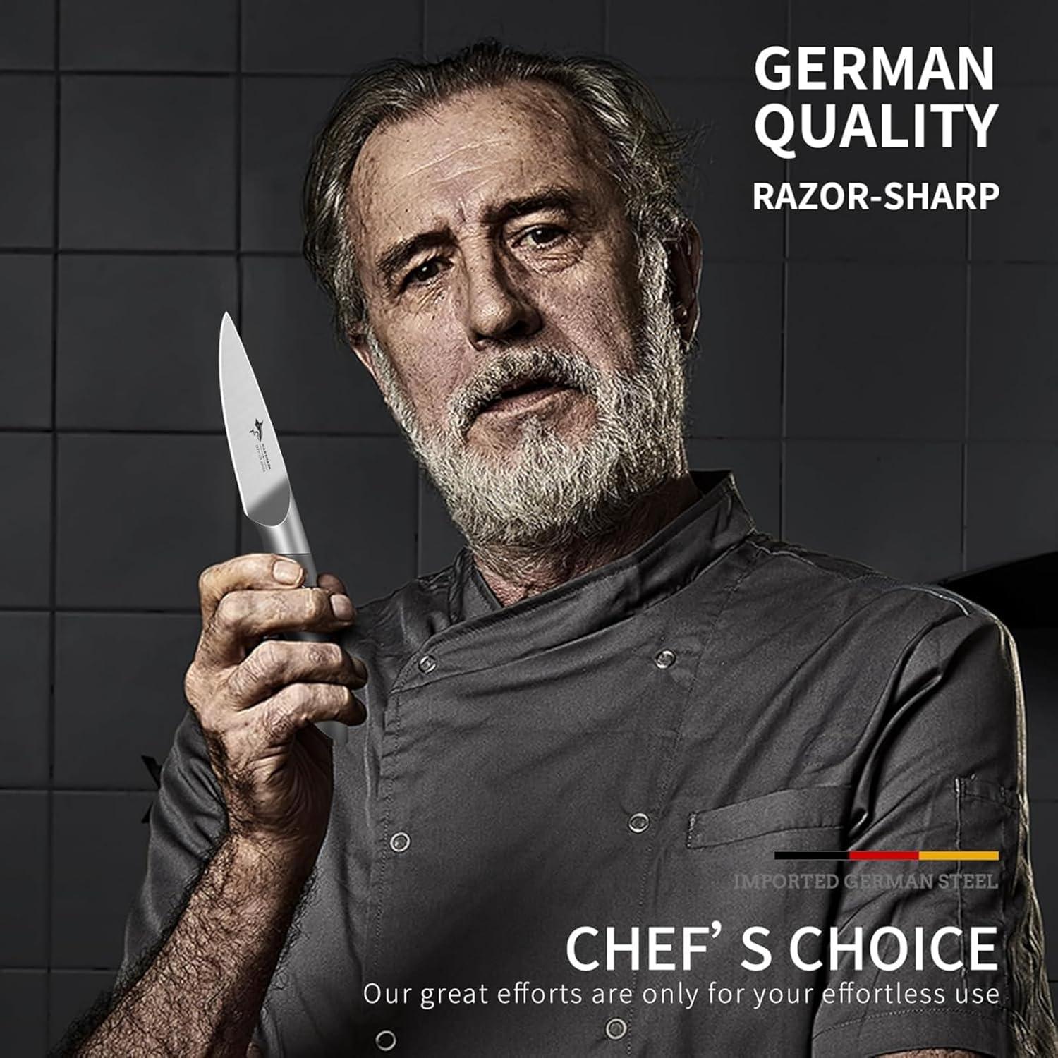 Cuchillo de Pelar MAD SHARK 8.89 cm Acero Inoxidable