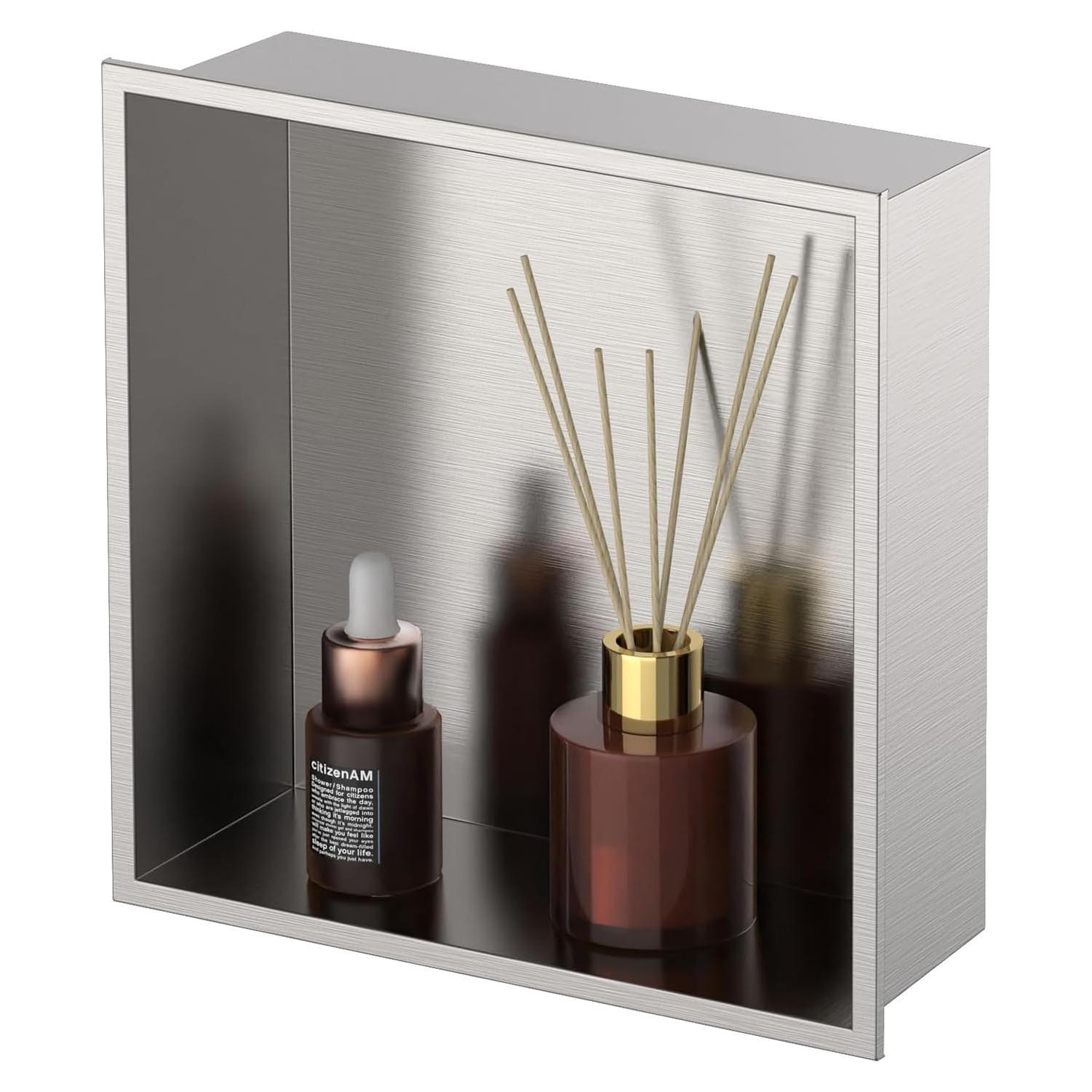 Nicho de Ducha Homevacious 30.48x30.48 cm Acero Inoxidable