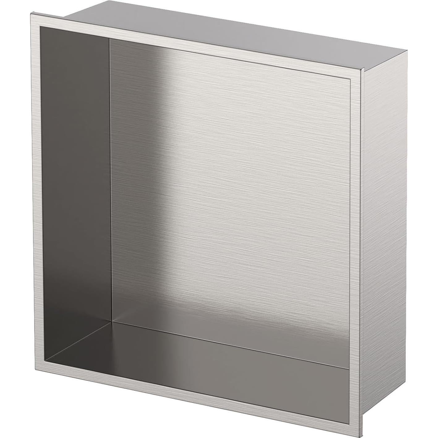 Nicho de Ducha Homevacious 30.48x30.48 cm Acero Inoxidable