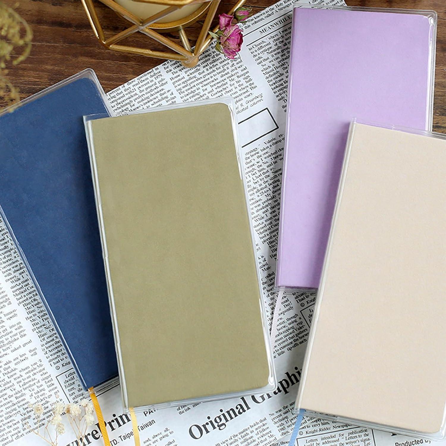 3 Fundas Transparentes PVC Betinyar para Libros y Planificadores