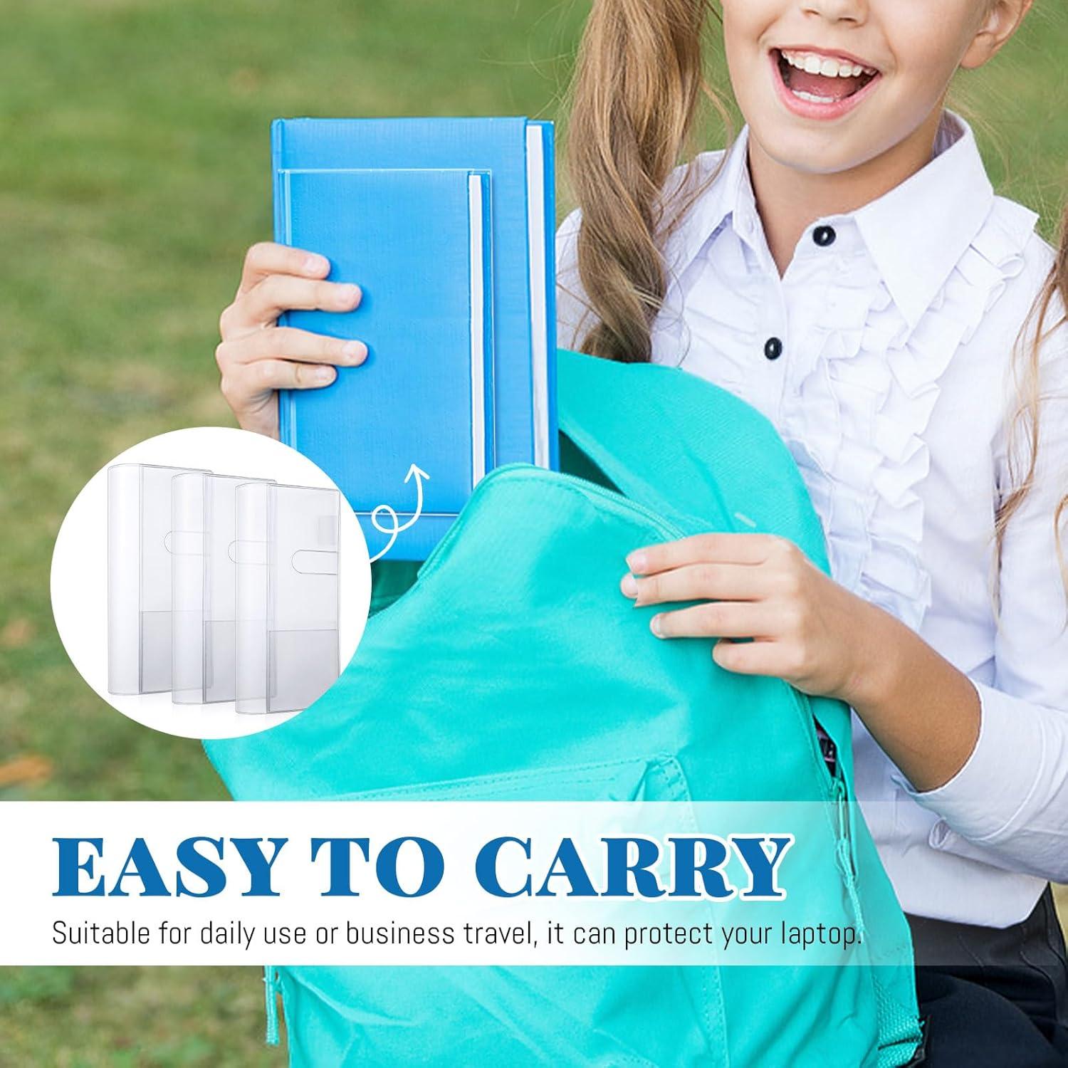 3 Fundas Transparentes PVC Betinyar para Libros y Planificadores