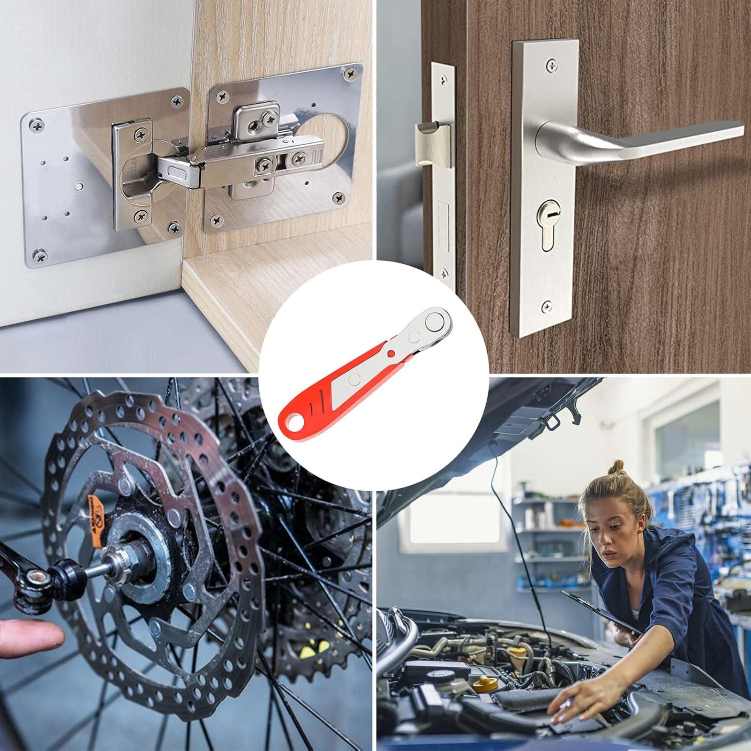 Llave de Carraca LUEXBOX 10.80 cm con Puntas Hexagonales