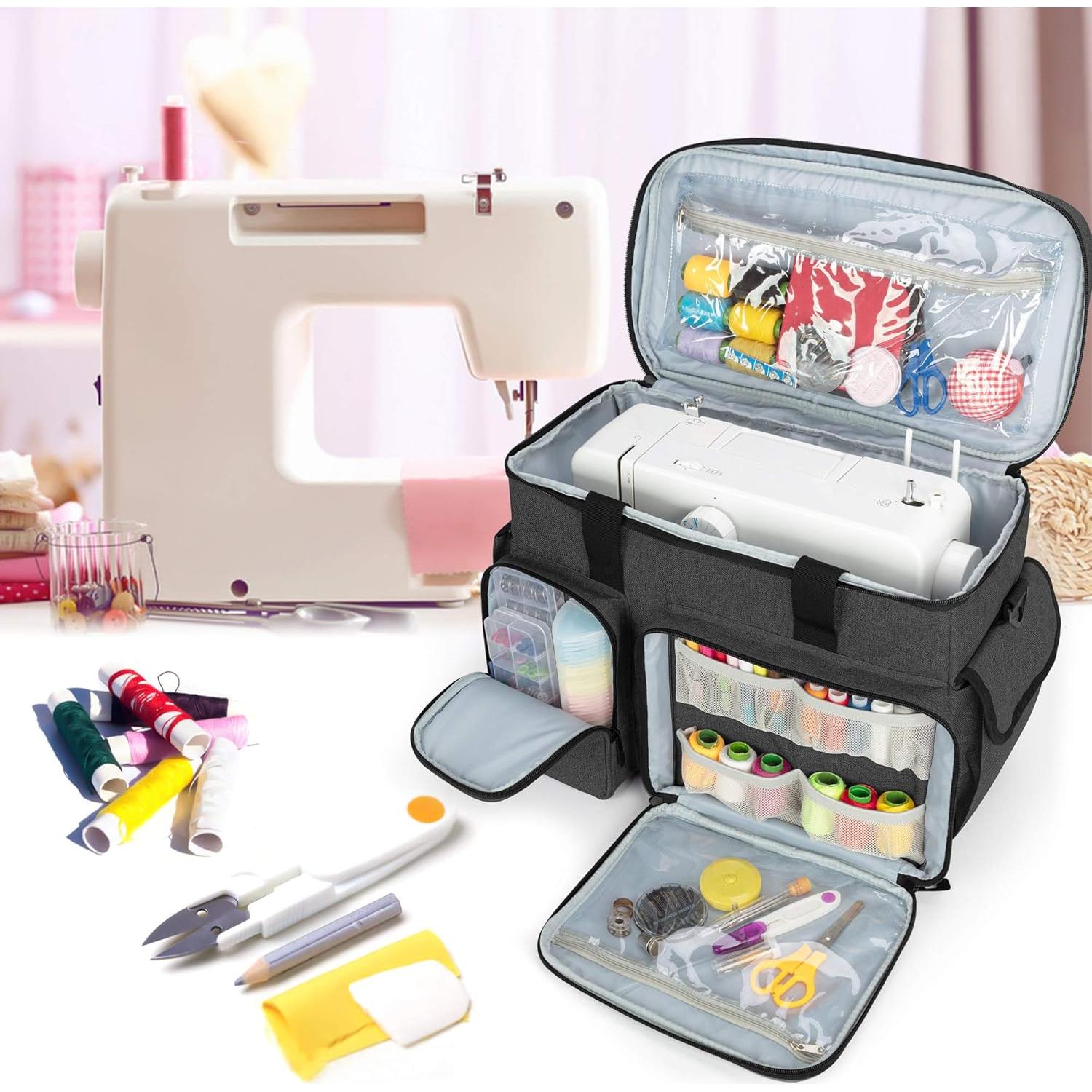 Funda para Máquina de Coser CURMIO Negra Universal 42.9x20.1cm