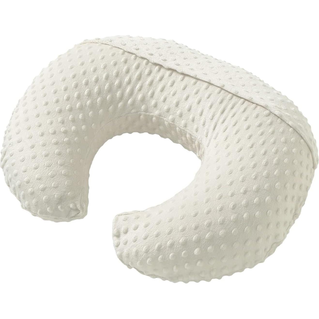 Funda de Almohada de Lactancia Aullar Beige 100% Poliester