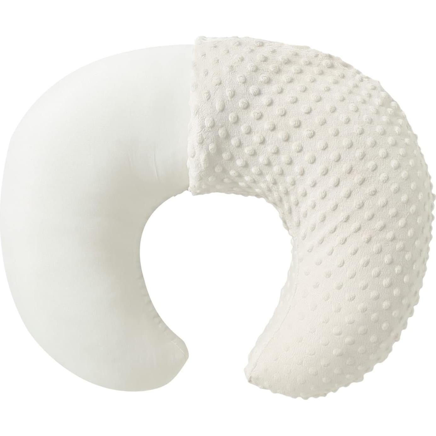 Funda de Almohada de Lactancia Aullar Beige 100% Poliester