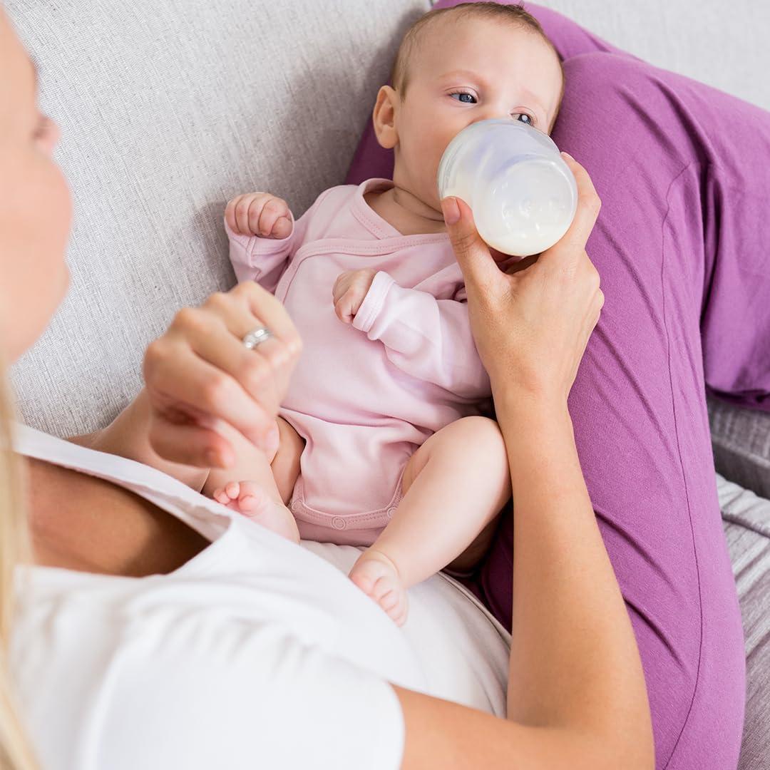 Extractor de Leche Eléctrico Doble SMART MOMMY con LCD Rosa