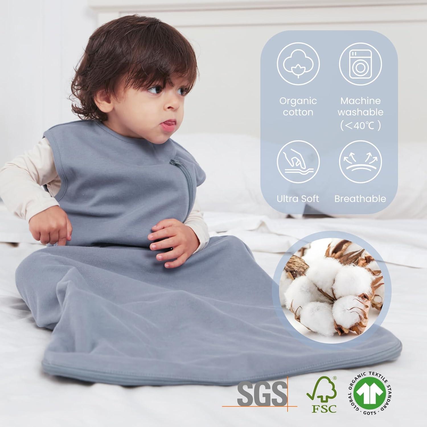 Saco de dormir unisex Kaiya Baby 1.0 Tog 0-6 meses