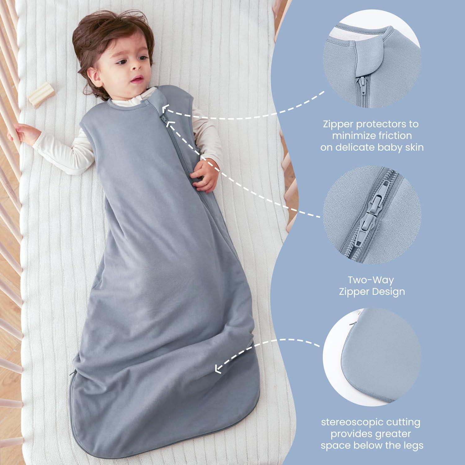 Saco de dormir unisex Kaiya Baby 1.0 Tog 0-6 meses