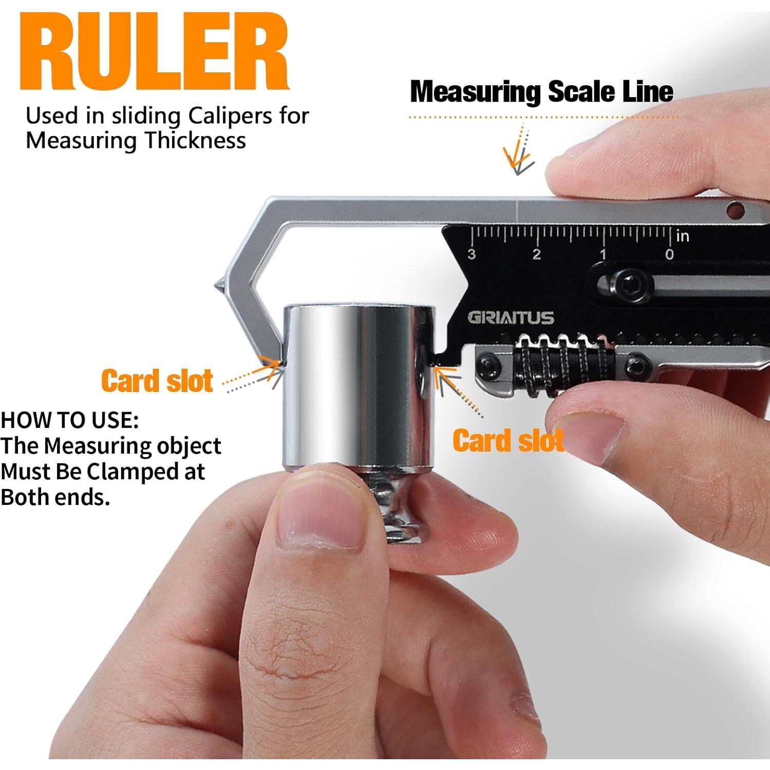 Llave Multiherramienta GIRIAITUS 9 en 1 Compacta de Acero