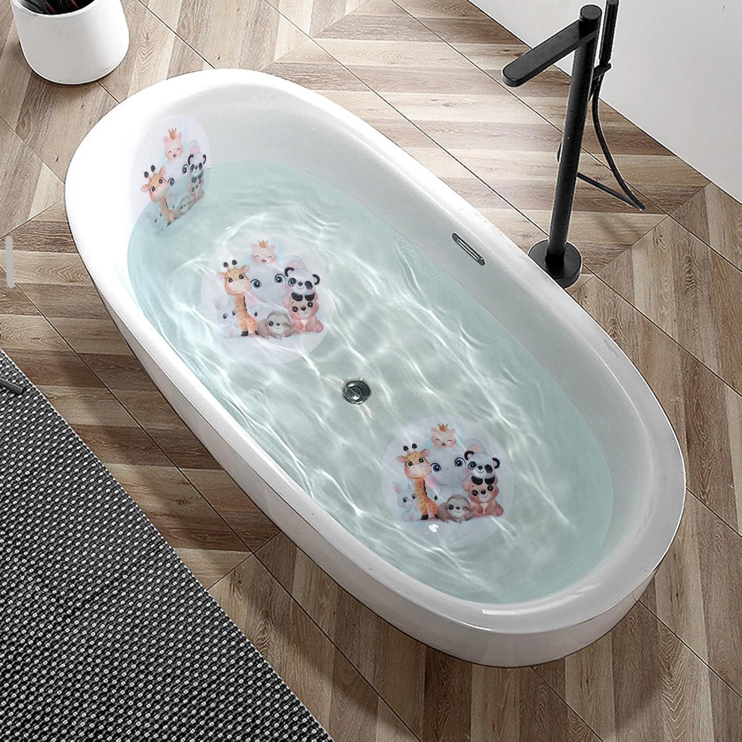 Calcomanías Antideslizantes para Baño XURI 10pcs Animales 19cm