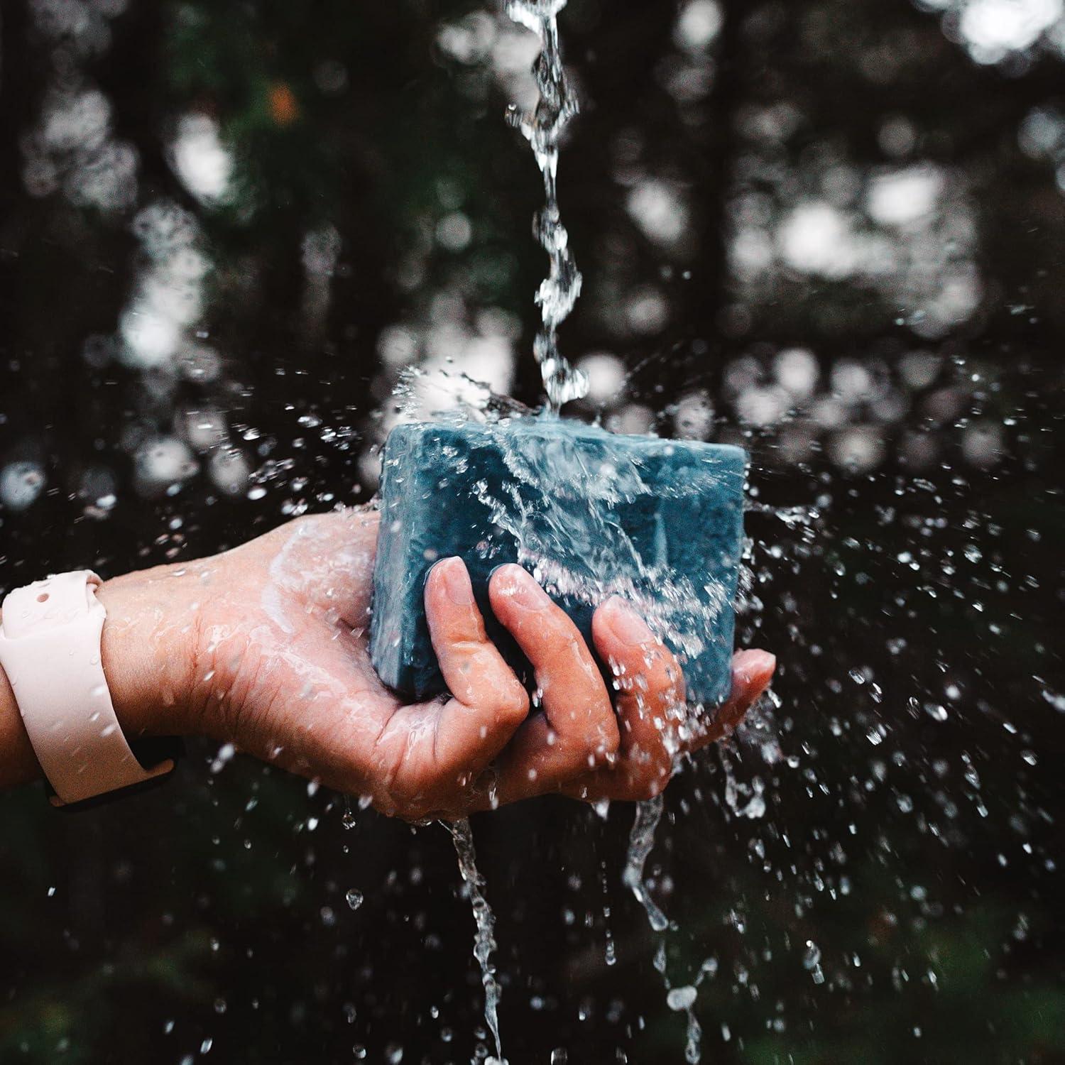 Barra de Jabón de Carbón Keika 142 g para Piel Grasa y Eczema
