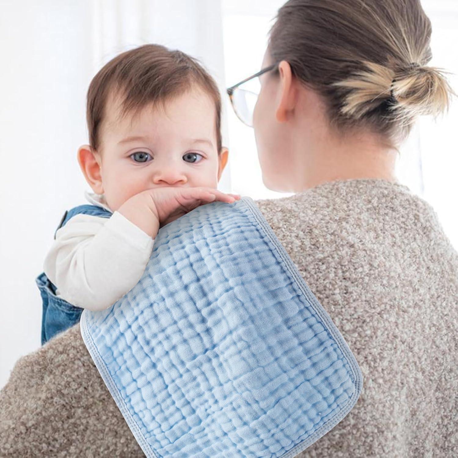 Juego de Paños de Muselina Arnzion 100% Algodón 10 Unidades