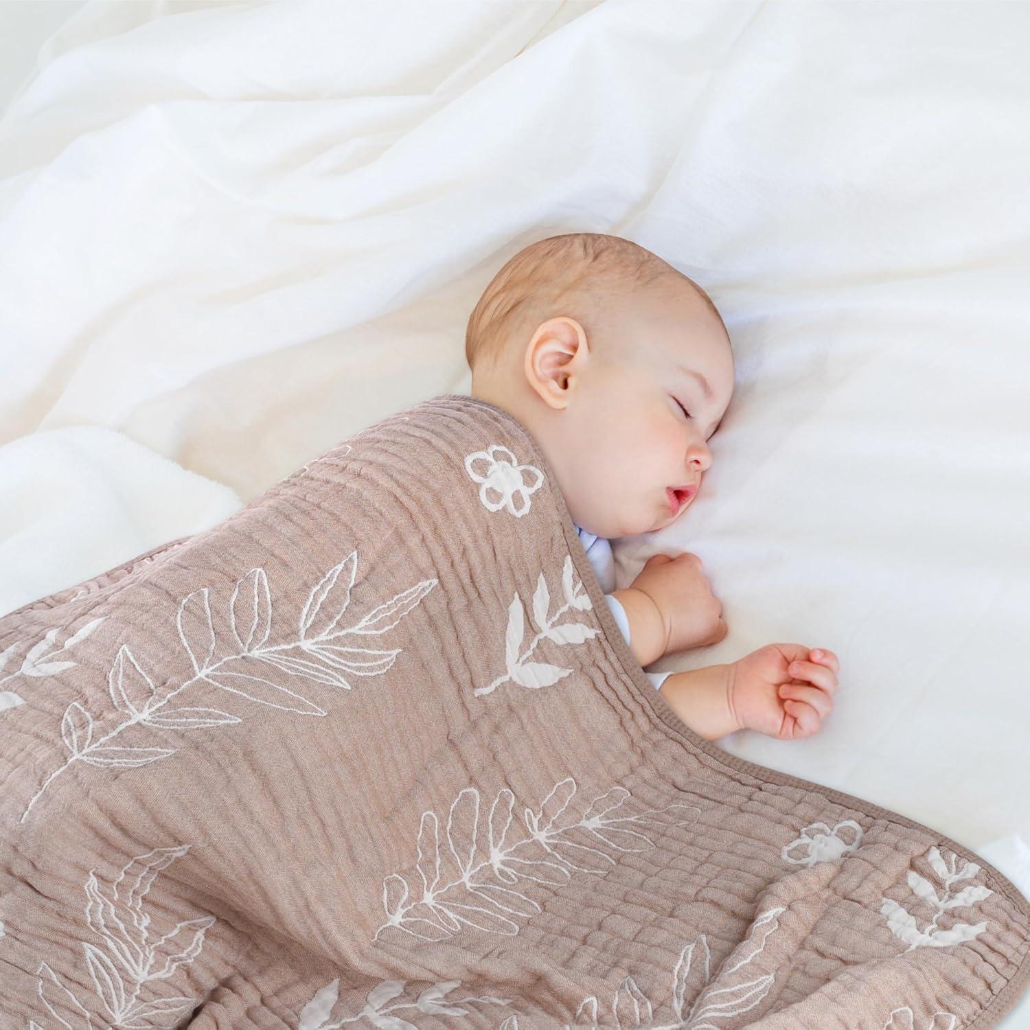 Manta de Muselina para Bebés HardNok 109.2x109.2 cm Floral