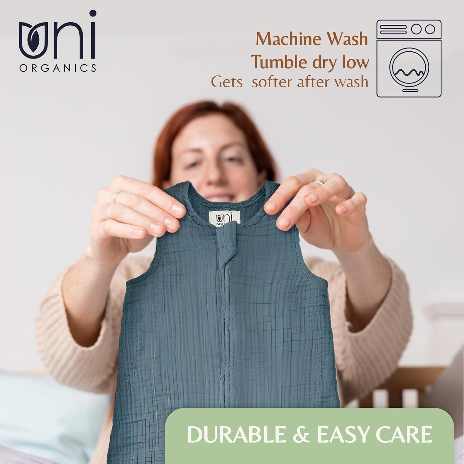 Saco de Sueño Algodón Orgánico Uni Organics 6-12 Meses 1.0 Tog