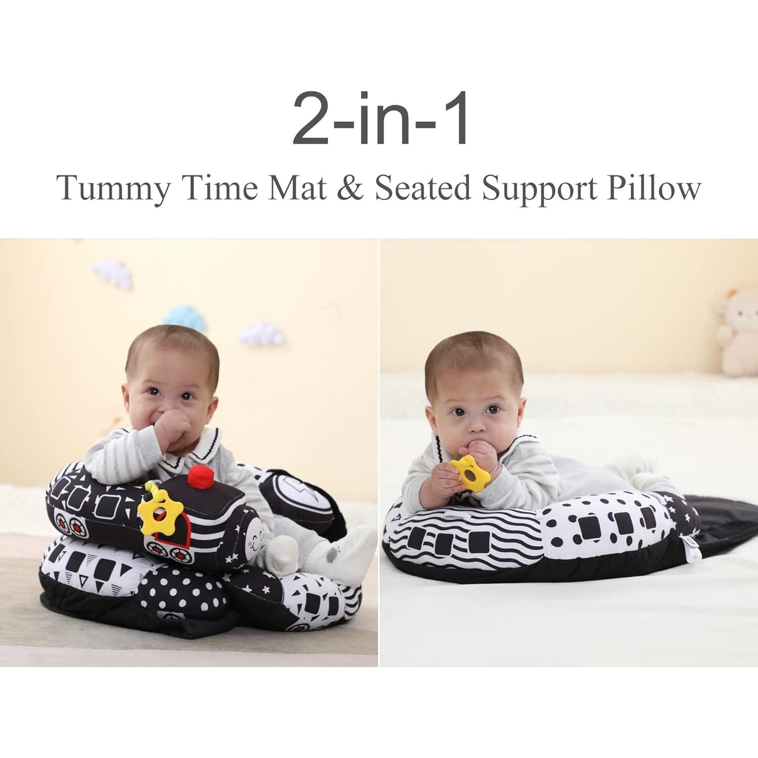 Almohada de Soporte 2 en 1 Lovvie & Joy para Bebés