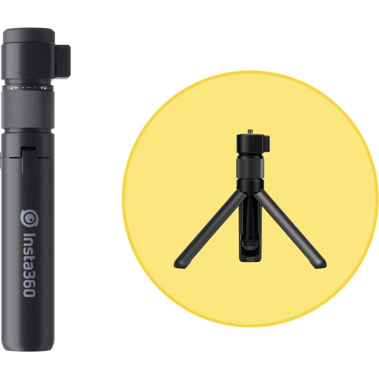 Mango Trípode Insta360 para One X y Cámara de Acción