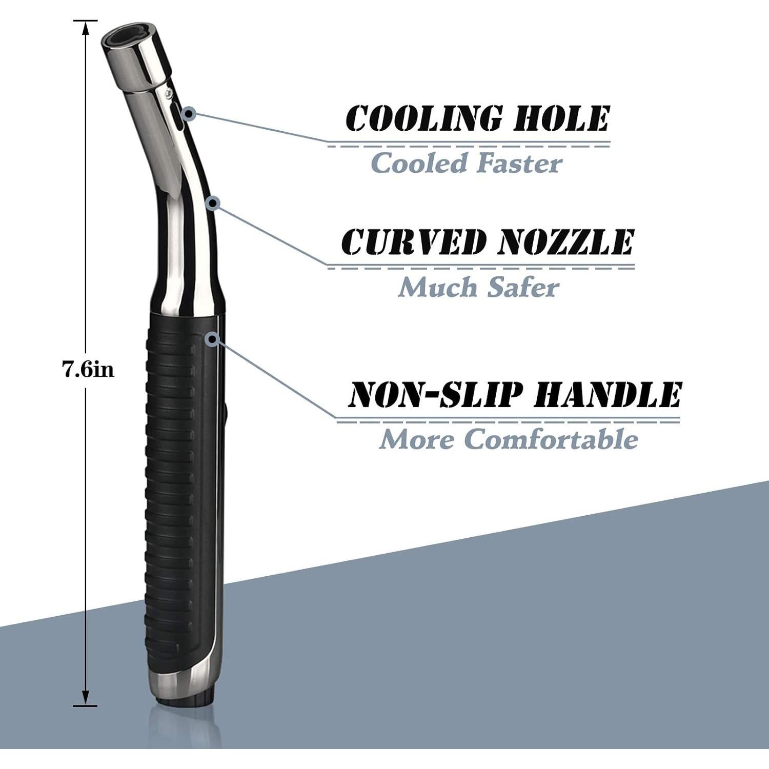 Encendedor Butano Yeuligo K7-TH Largo Ajustable 19.3 cm