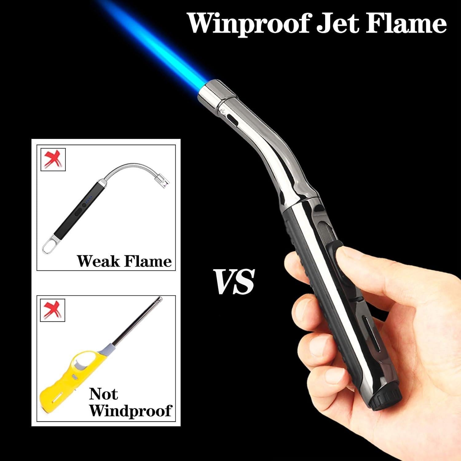 Encendedor Butano Yeuligo K7-TH Largo Ajustable 19.3 cm