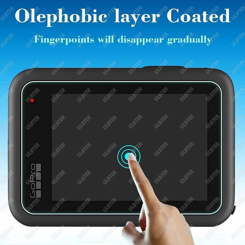 Protector de Pantalla Vidrio Templado 9H para GoPro Hero 10 11 12