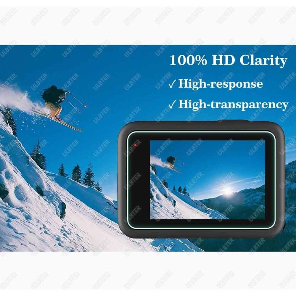 Protector de Pantalla Vidrio Templado 9H para GoPro Hero 10 11 12
