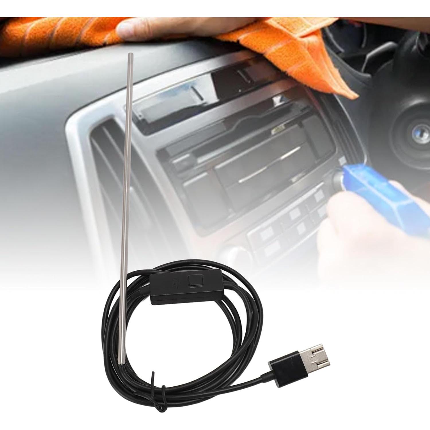 Endoscopio Industrial Sunicon 1.5m IP67 3 en 1 con 6 LEDs