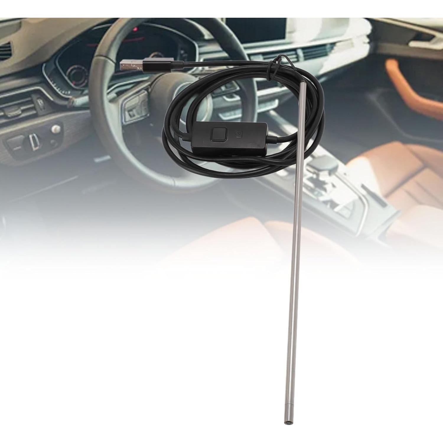 Endoscopio Industrial Sunicon 1.5m IP67 3 en 1 con 6 LEDs