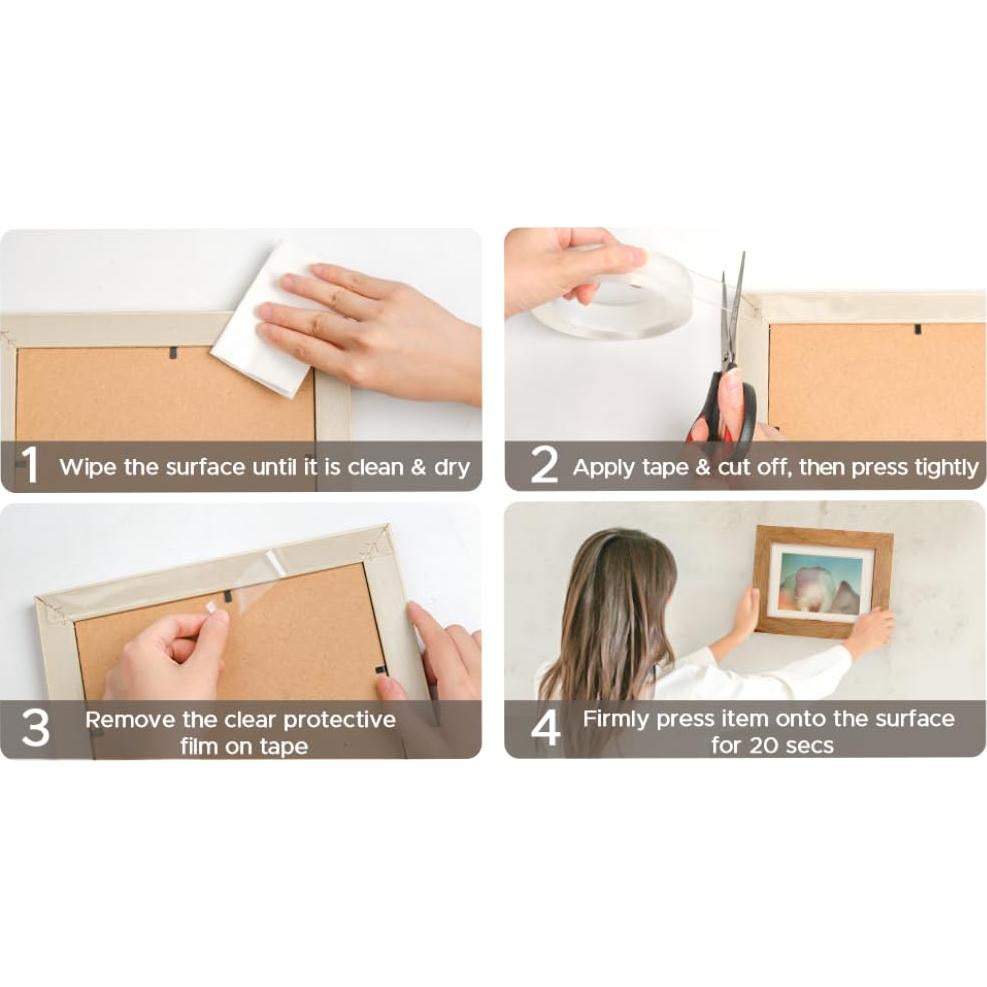 Cinta Adhesiva Doble Cara DIY Practice 50mm x 1m Resistente