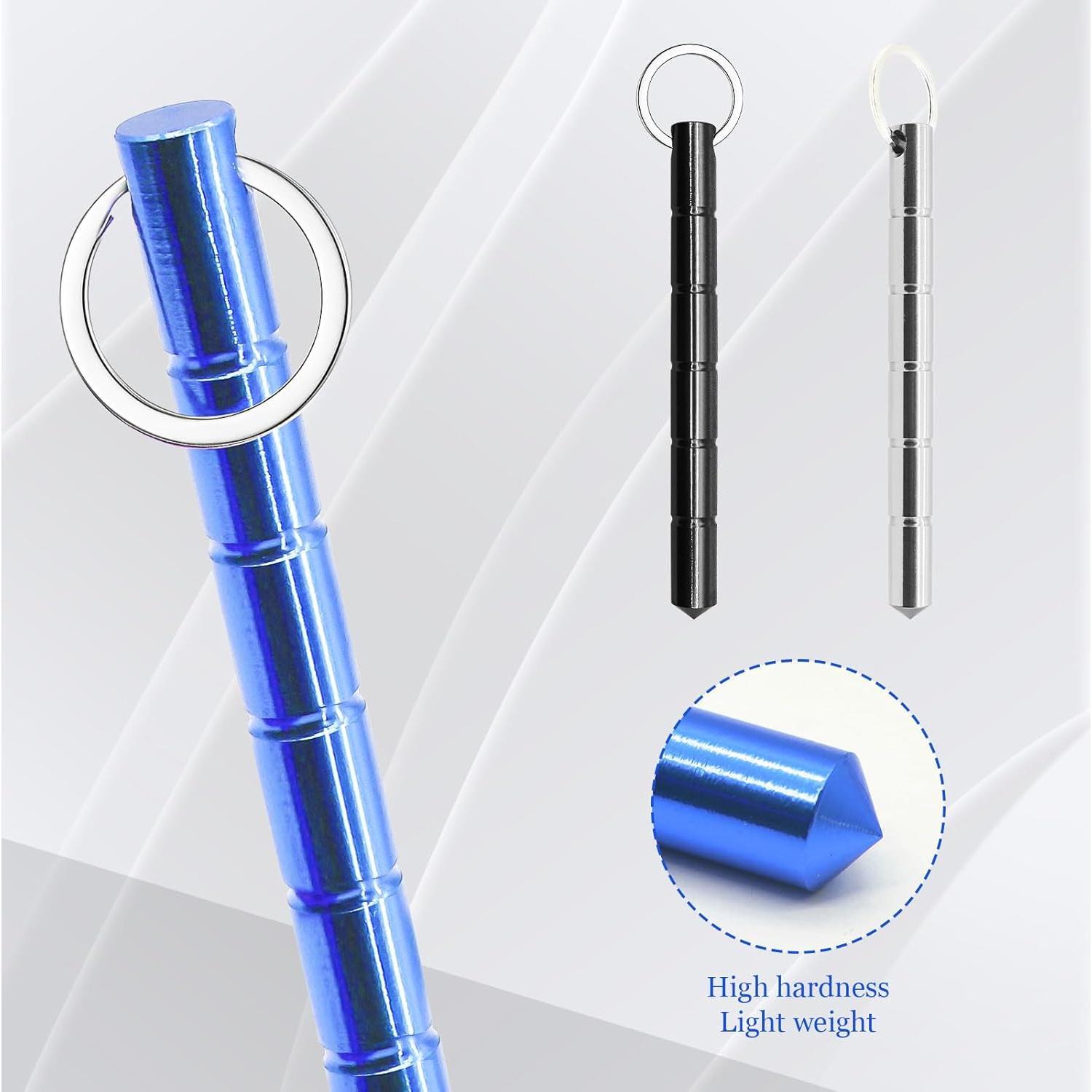 Juego de Llaveros de Seguridad 3 en 1 - Autodefensa y Emergencia