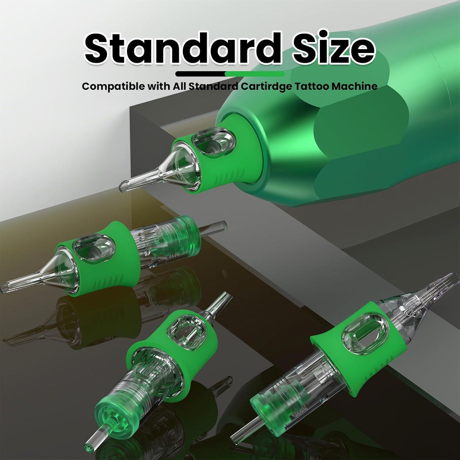 Agujas de Tatuaje Wormhole 20 Pcs Cartucho Mixto 1003RL 1005RL 1005RM 1007RM