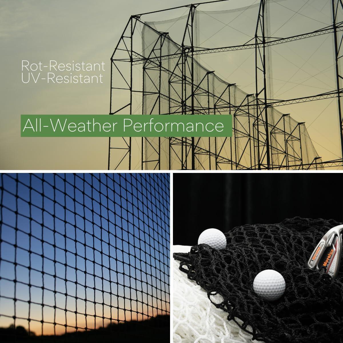 Red de Golf Morelux 10x10 m Resistente para Patio