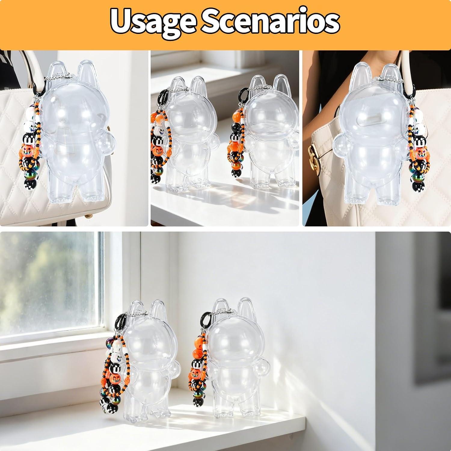 Funda Protectora de Llavero de Peluche Lyreh 17cm Halloween