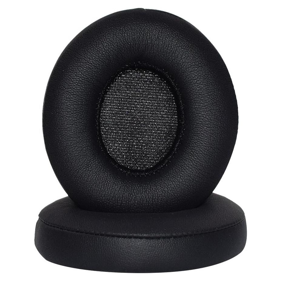 Almohadillas de Reemplazo Saipomor para Auriculares Beats Solo 2 - Negro