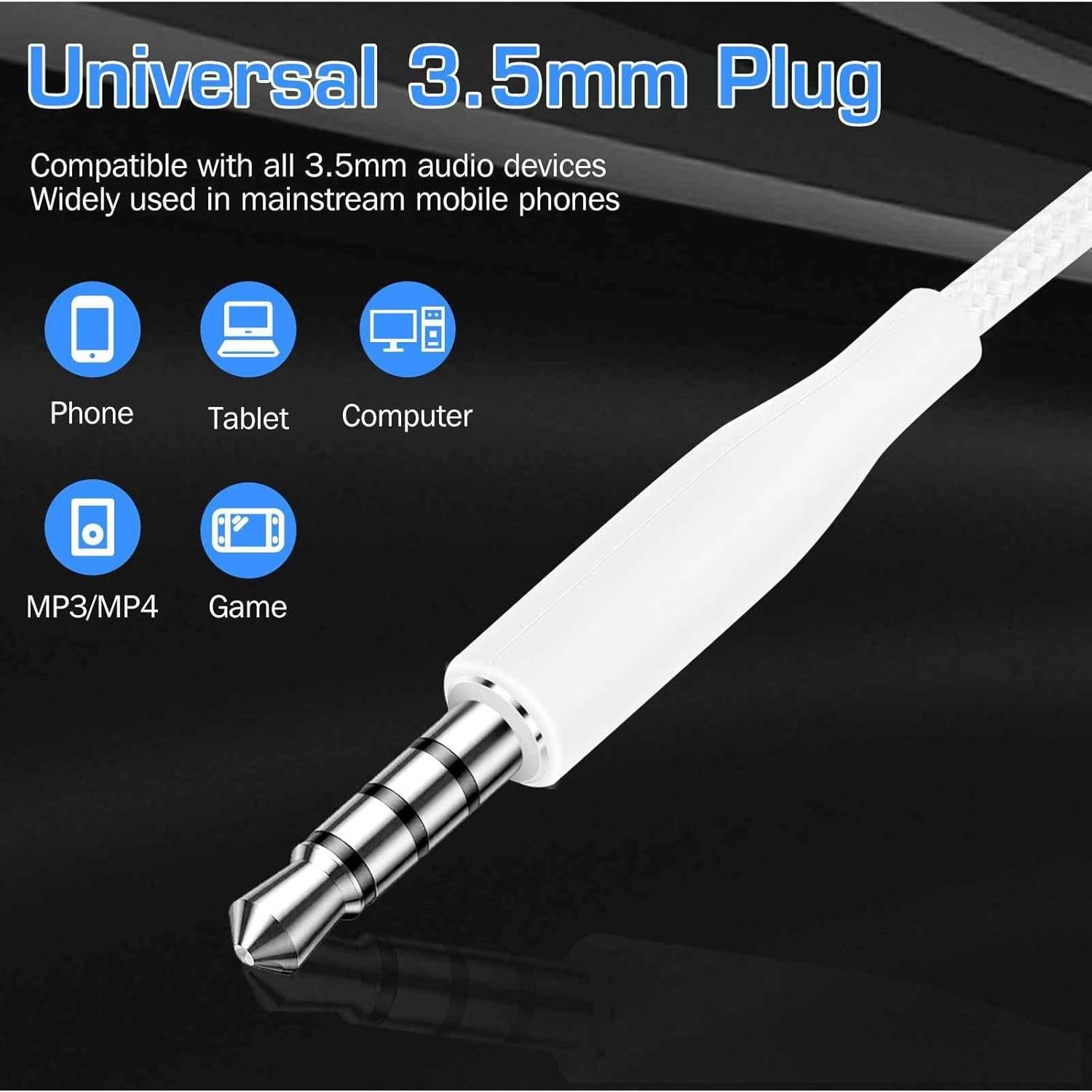 Auriculares UrbanX UXM20 con micrófono y control de volumen