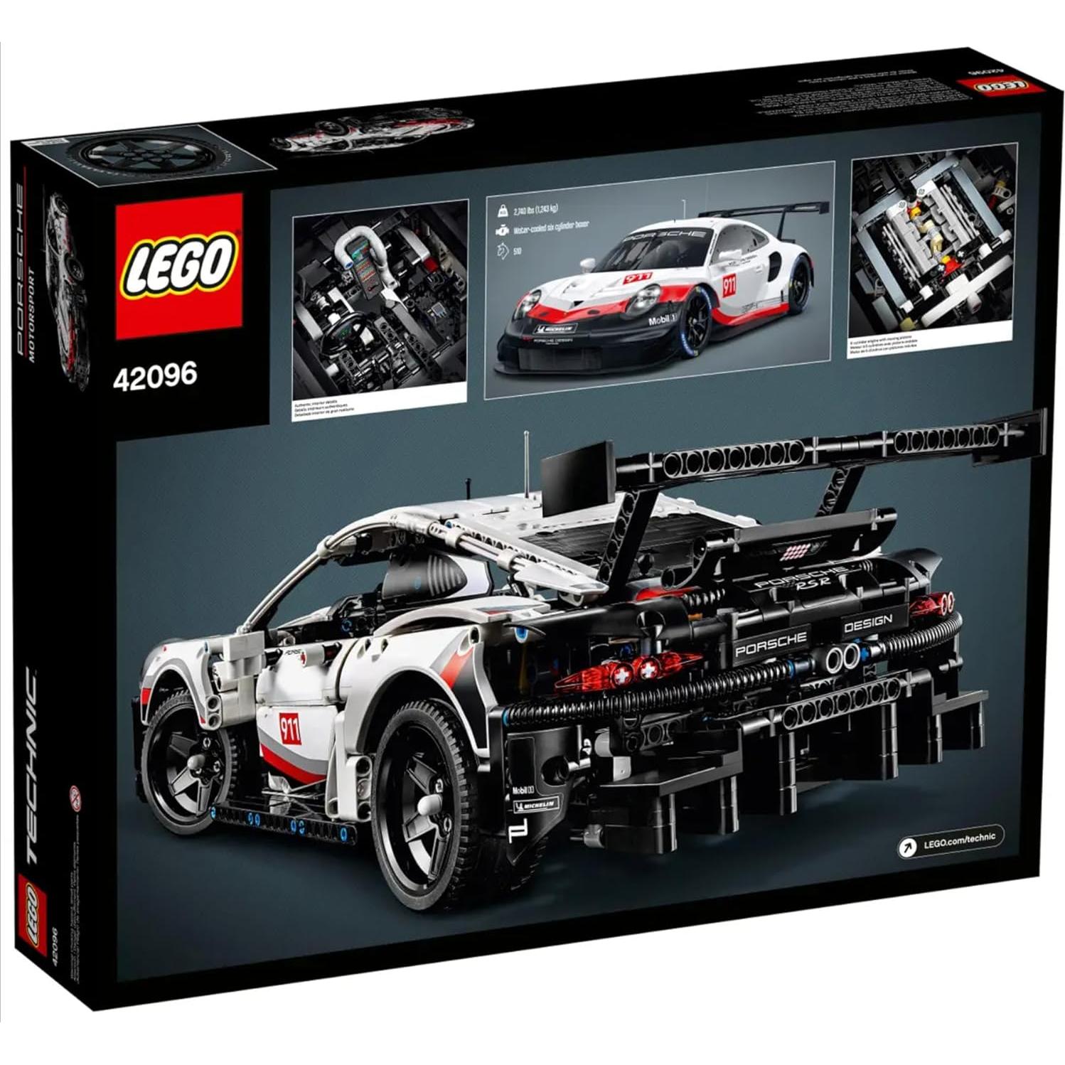 LEGO Technic Porsche 911 RSR 42096 - 1580 Piezas