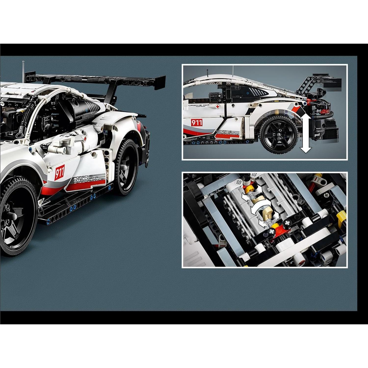 LEGO Technic Porsche 911 RSR 42096 - 1580 Piezas
