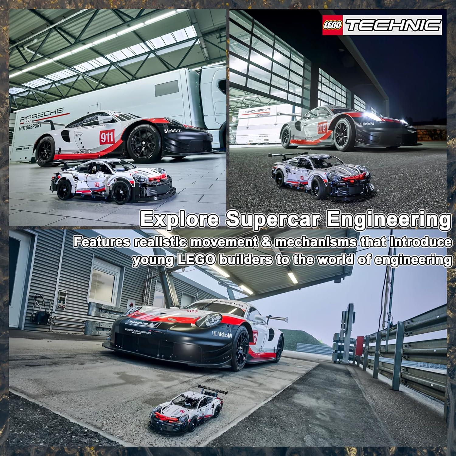 LEGO Technic Porsche 911 RSR 42096 - 1580 Piezas