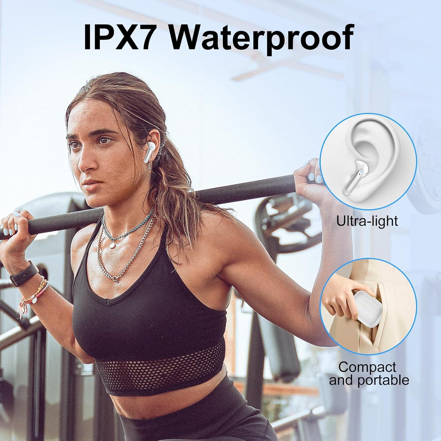 Auriculares Inalámbricos WeurGhy X12S Bluetooth 5.3 HiFi IPX7