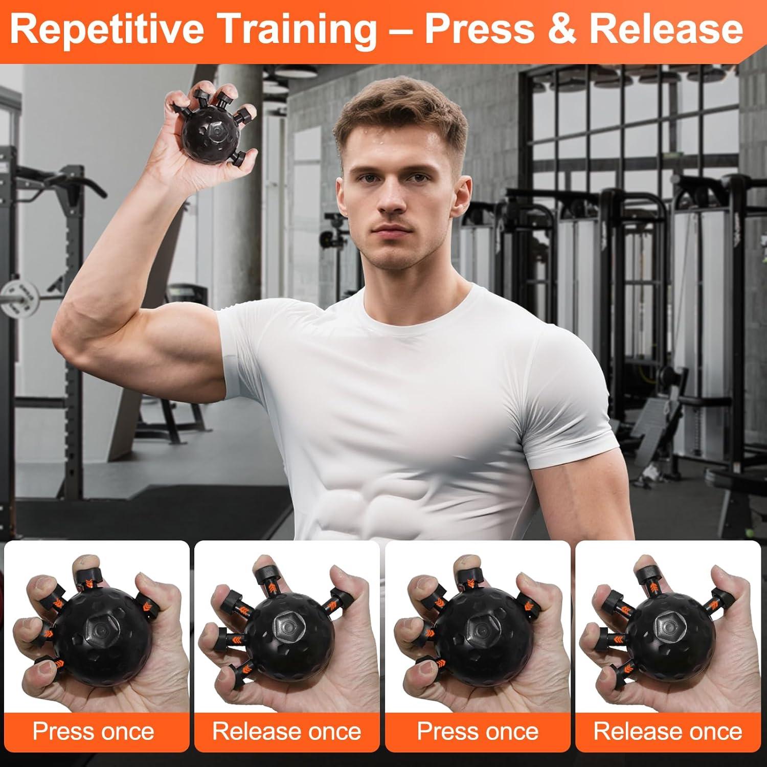 Entrenador de Fuerza de Agarre Nest Timber 45KG Negro