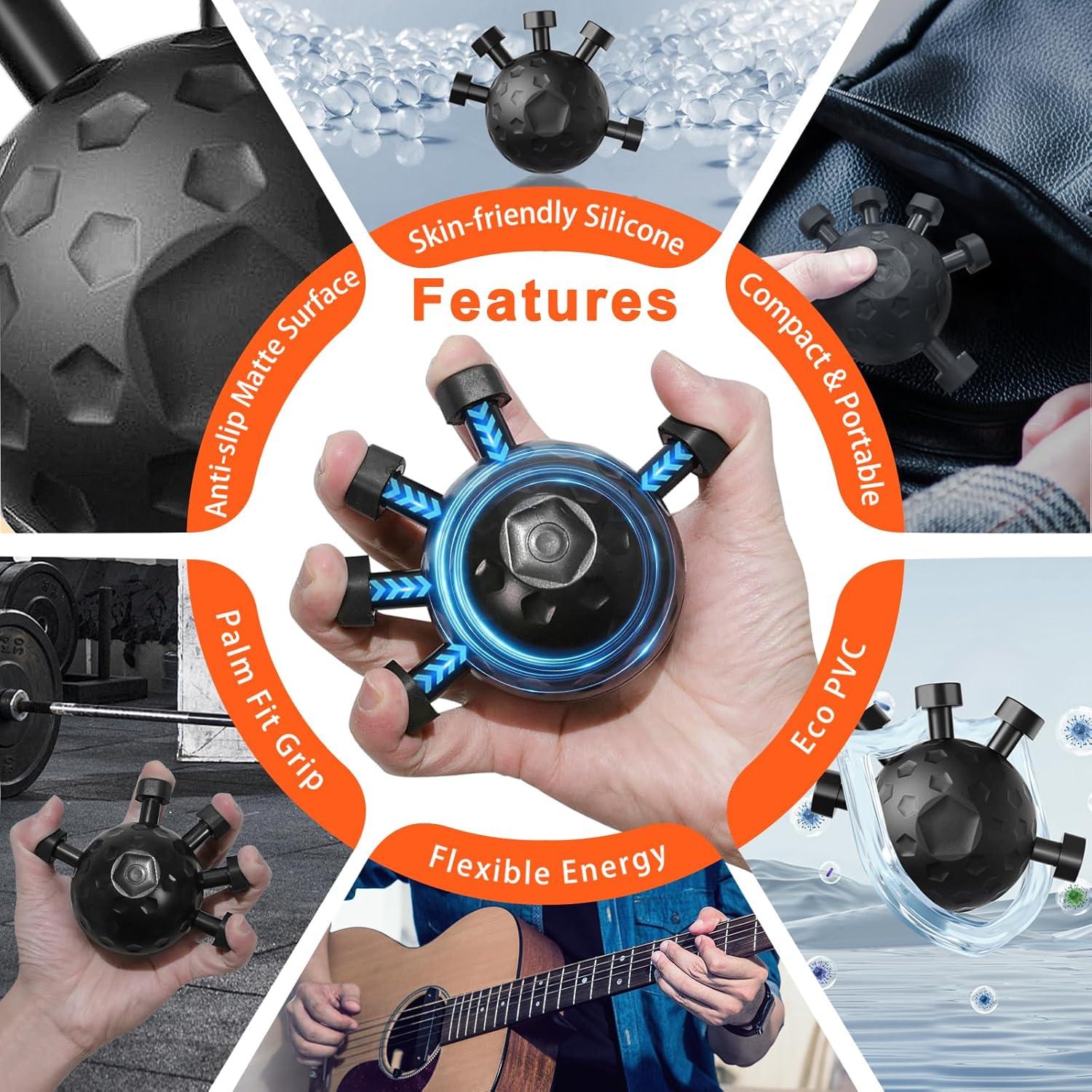 Entrenador de Fuerza de Agarre Nest Timber 45KG Negro