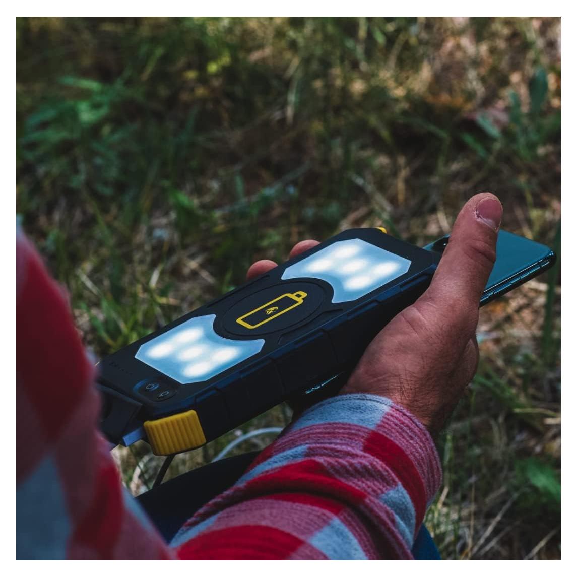 Banco de Energía Portátil Lion Energy 20,000mAh con Linterna