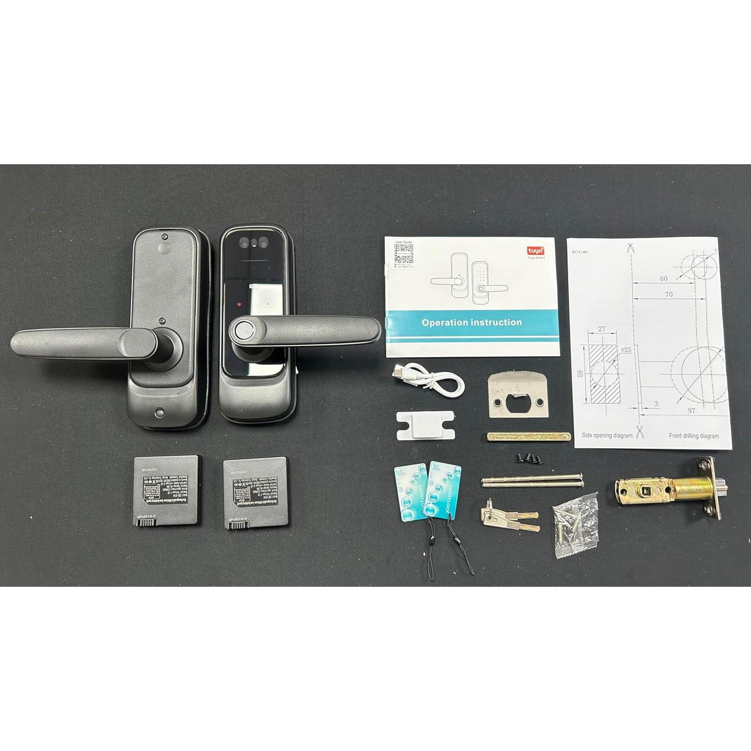 Cerradura Inteligente Biométrica We Technology KL1-F - Acceso Sin Llave