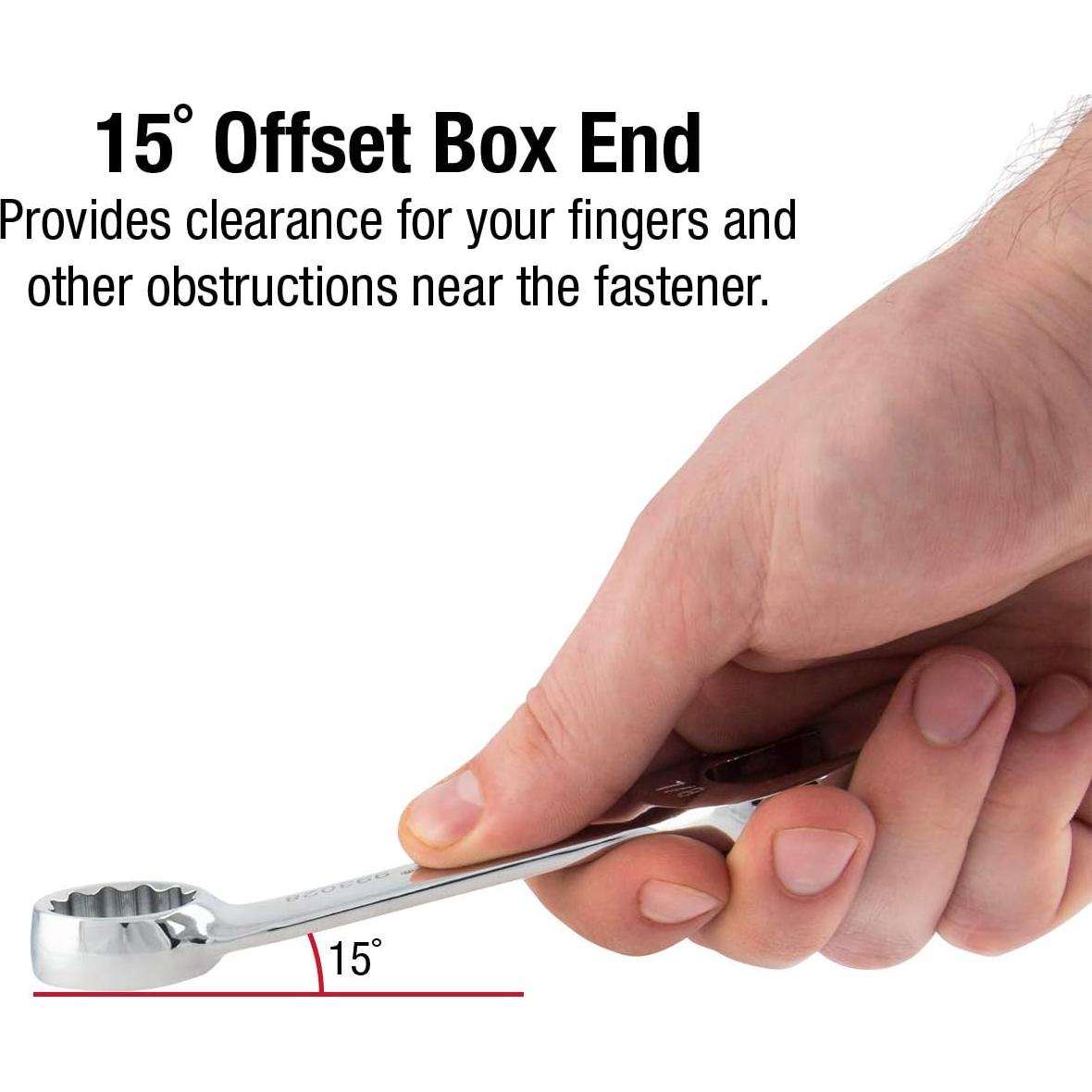 Juego de Llaves Combinadas Cortas Métricas Sunex 9930M, 10 Piezas