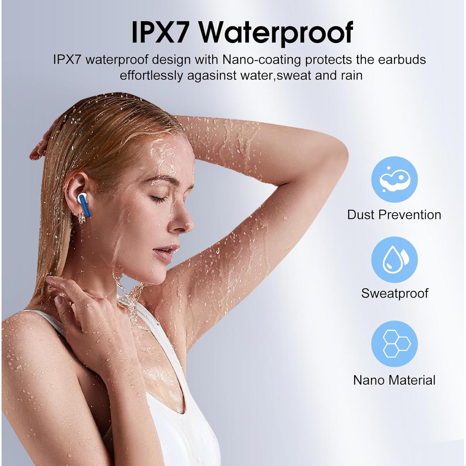 Auriculares Inalámbricos Cillso H97 Bluetooth 5.4 40H IPX7