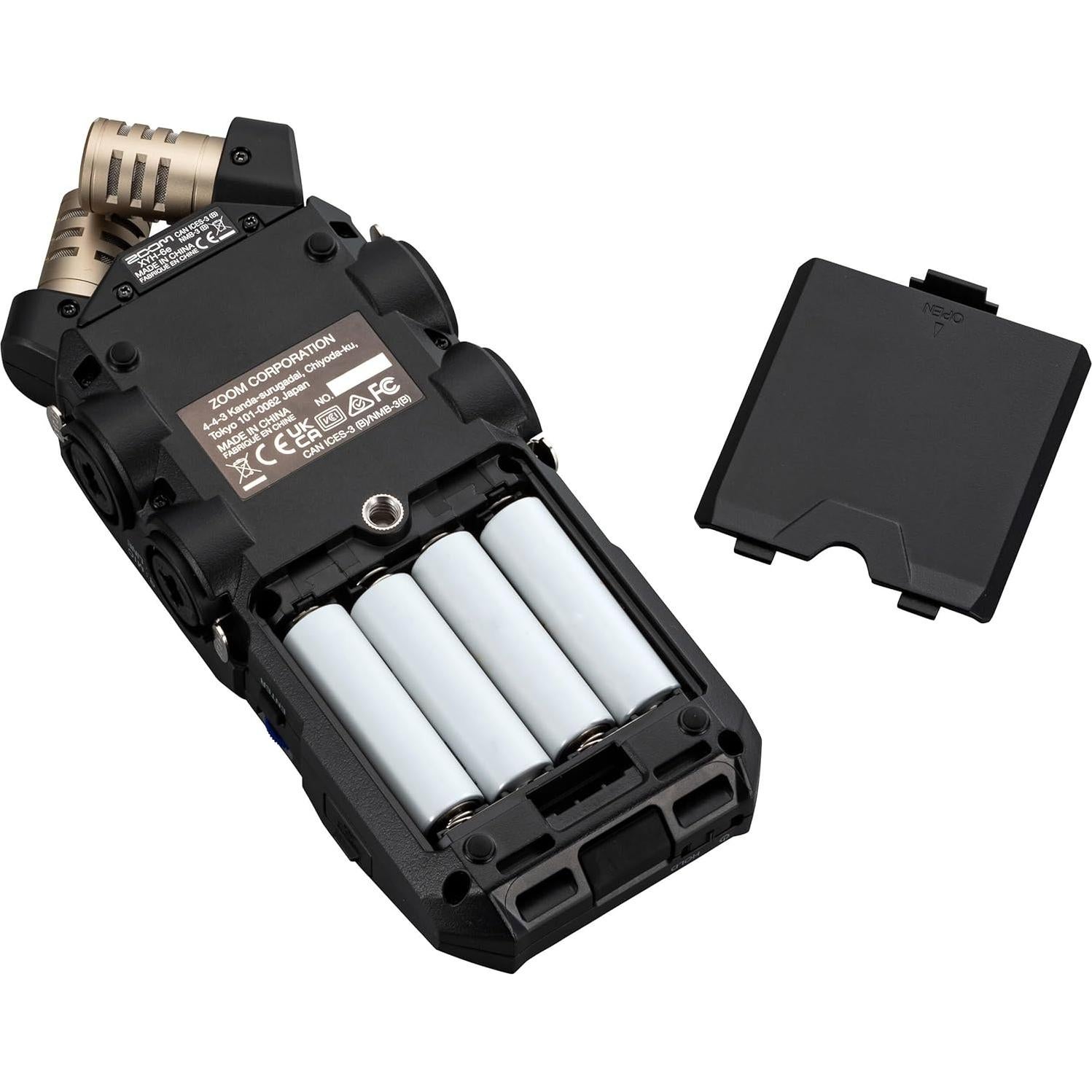 Grabador de Audio Zoom H6esencial 2024 - 6 Pistas 32-Bit Float