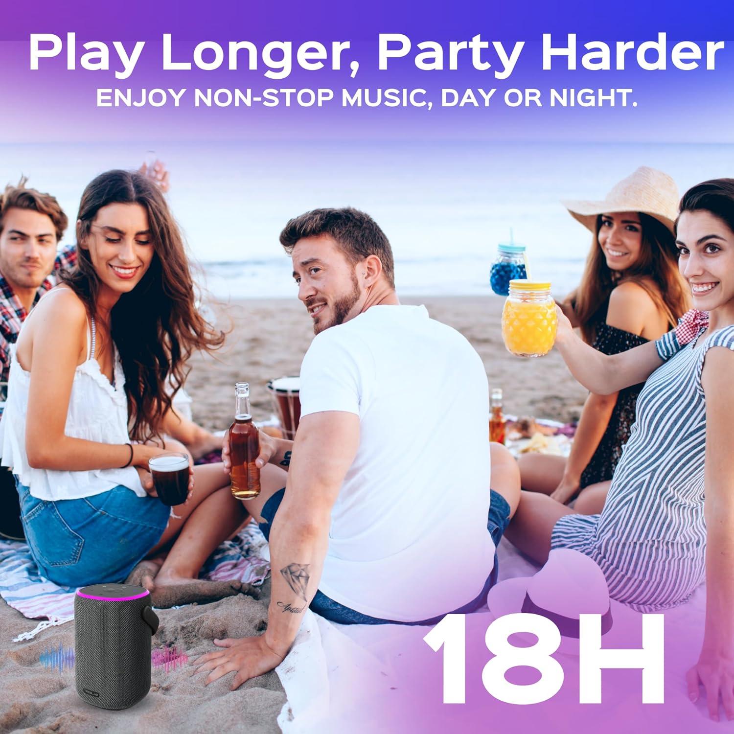 Altavoz Bluetooth TREBLAB HD-Energy-Pro 40W Impermeable IPX6