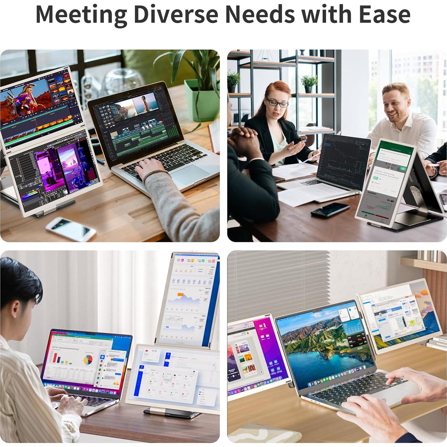 Extensor de Pantalla Laptomo S6 15.6" FHD 1080P Portátil