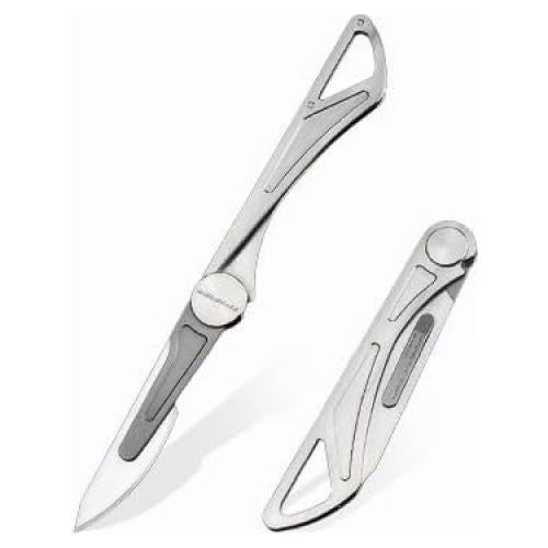 Cuchillo Escalpelo Plegable Titanio TITANER Libélula EDC